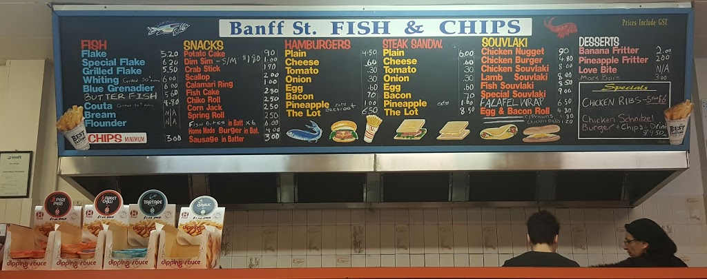 Banff St Fish & Chips | 61 Banff St, Reservoir VIC 3073, Australia | Phone: (03) 9462 1733