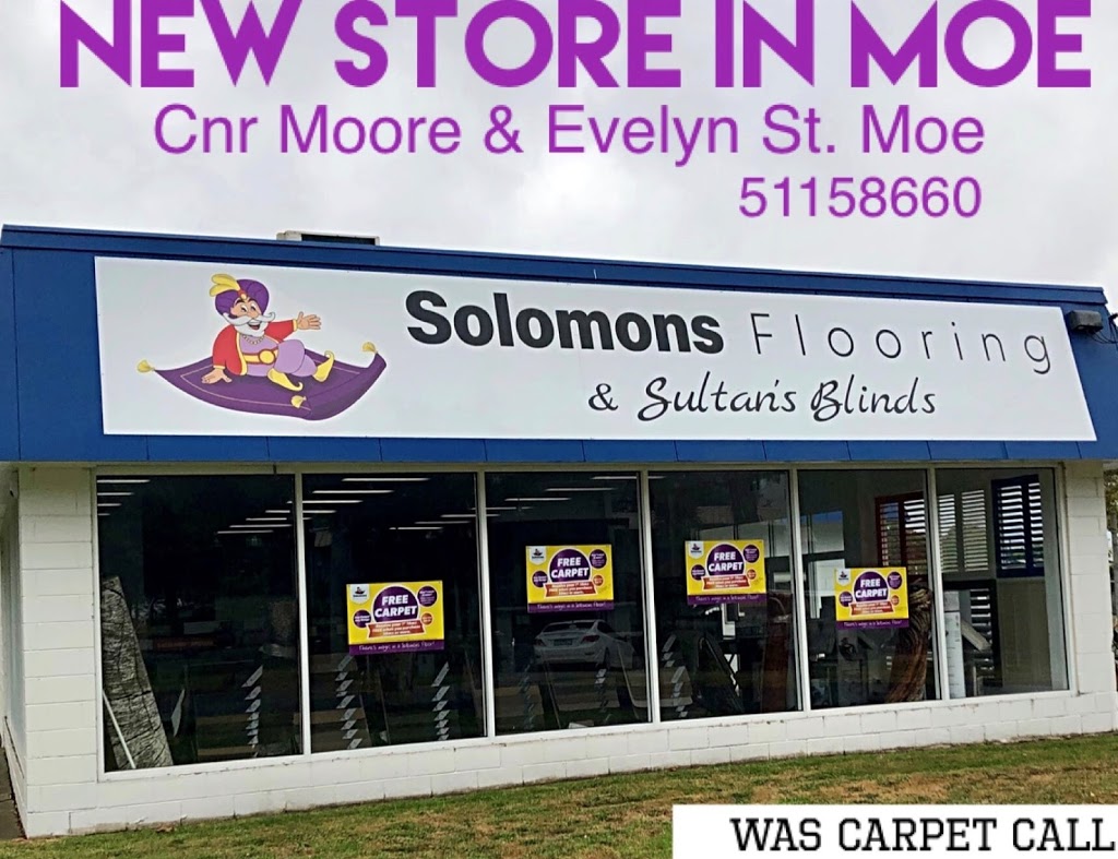 Solomons Flooring Moe | home goods store | 19 Evelyn St, Moe VIC 3825, Australia | 0351158660 OR +61 3 5115 8660