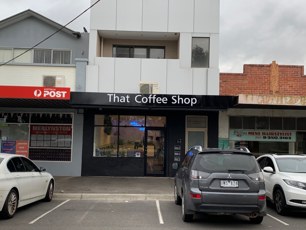 That Coffee Shop | cafe | 19 Merlyn St, Coburg North VIC 3058, Australia | 0393540755 OR +61 3 9354 0755