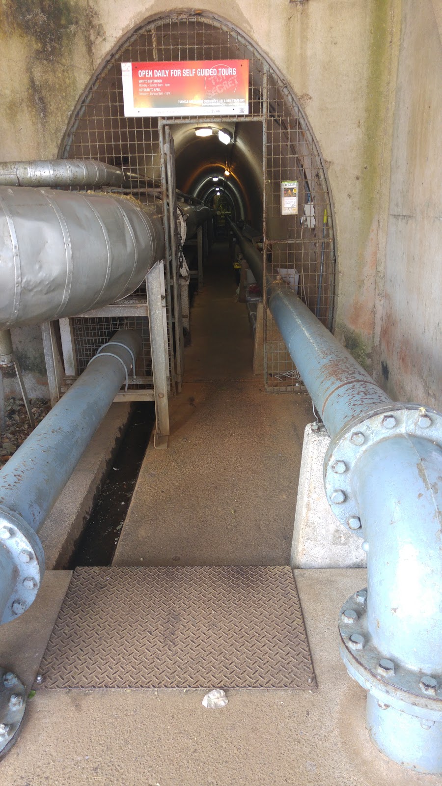 WWII Oil Storage Tunnels | Darwin Waterfront, Kitchener Dr, Darwin City NT 0800, Australia | Phone: (08) 8985 6322