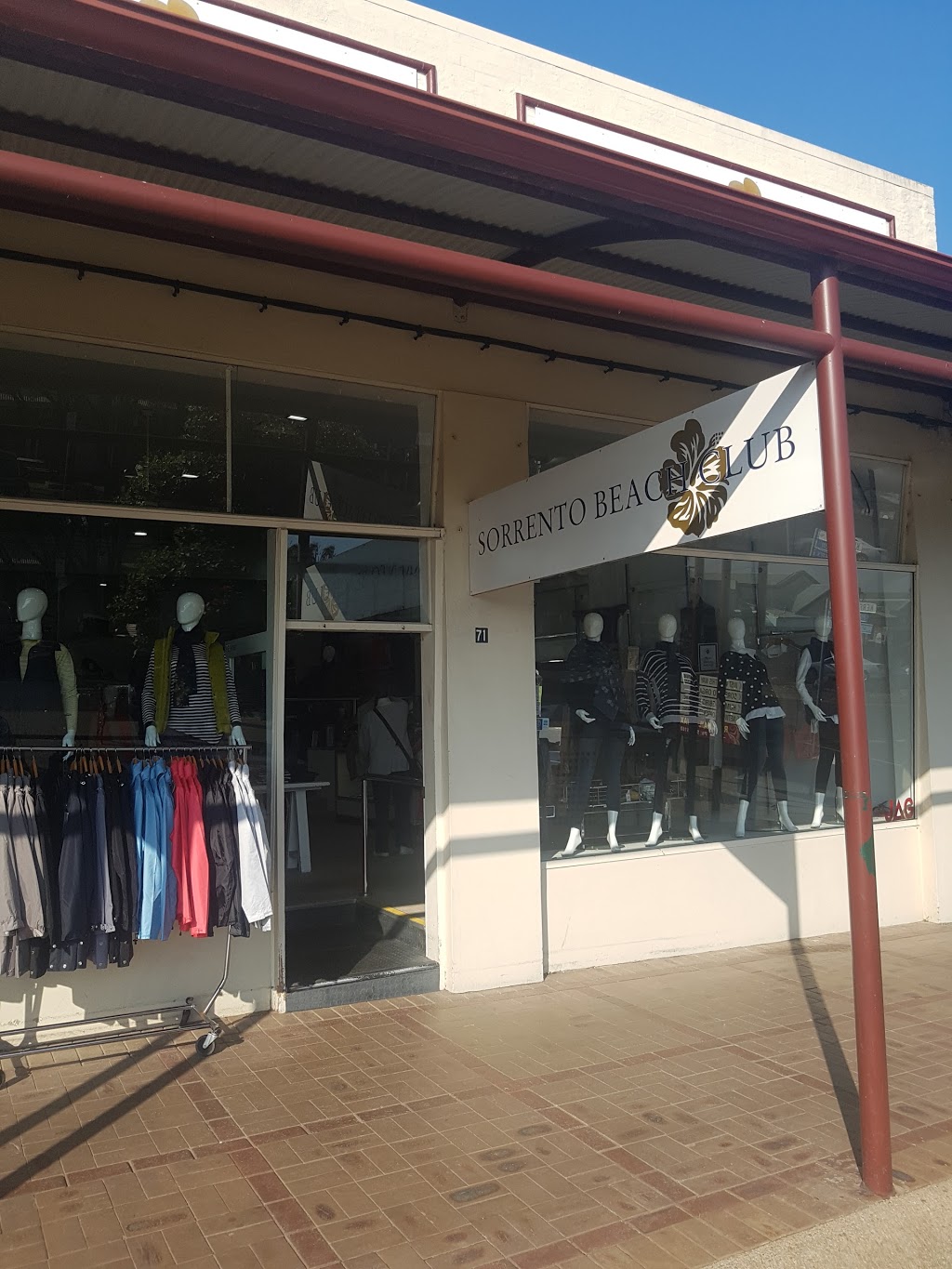 Sorrento Beach Club | clothing store | 69 Ocean Beach Rd, Sorrento VIC 3943, Australia | 0359844699 OR +61 3 5984 4699