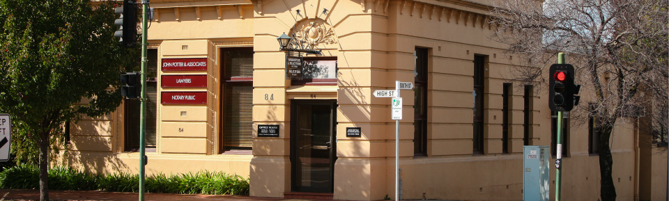 John Potter Group (JPA Legal) | 84 High St, Wodonga VIC 3690, Australia | Phone: (02) 6024 5844