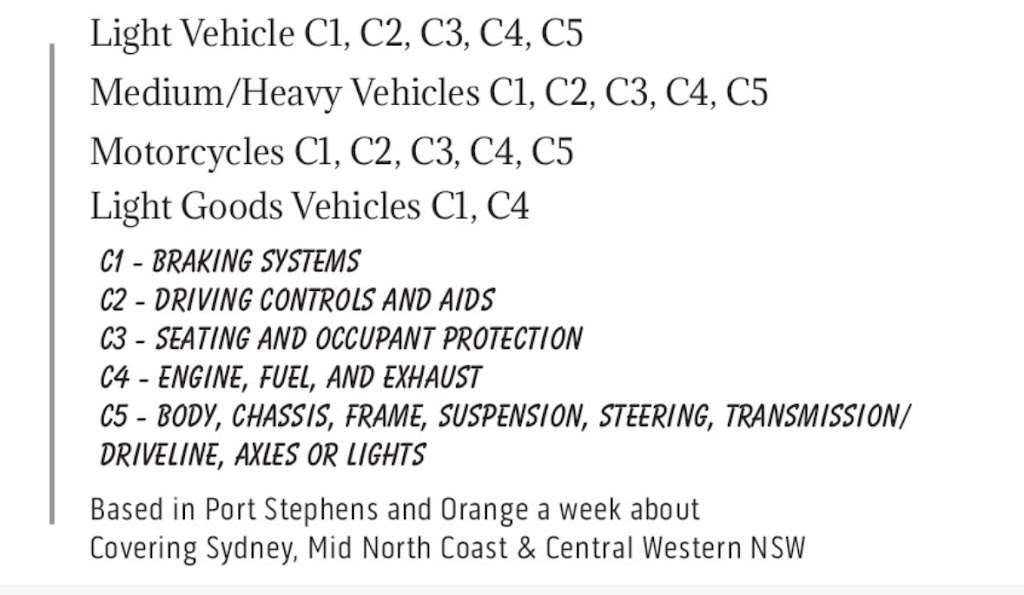 Jason Robertson Automotive Engineering Services | 41 King Albert Ave, Tanilba Bay NSW 2319, Australia | Phone: 0428 840 859