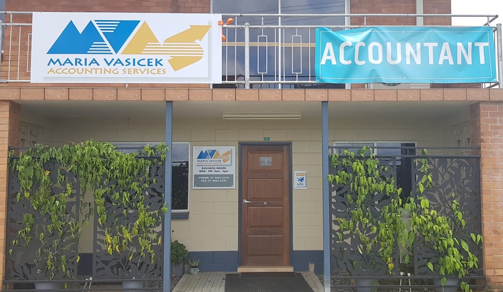 Maria Vasicek Accounting Services | accounting | 4 Bruce Hwy, Mourilyan QLD 4858, Australia | 0740632318 OR +61 7 4063 2318