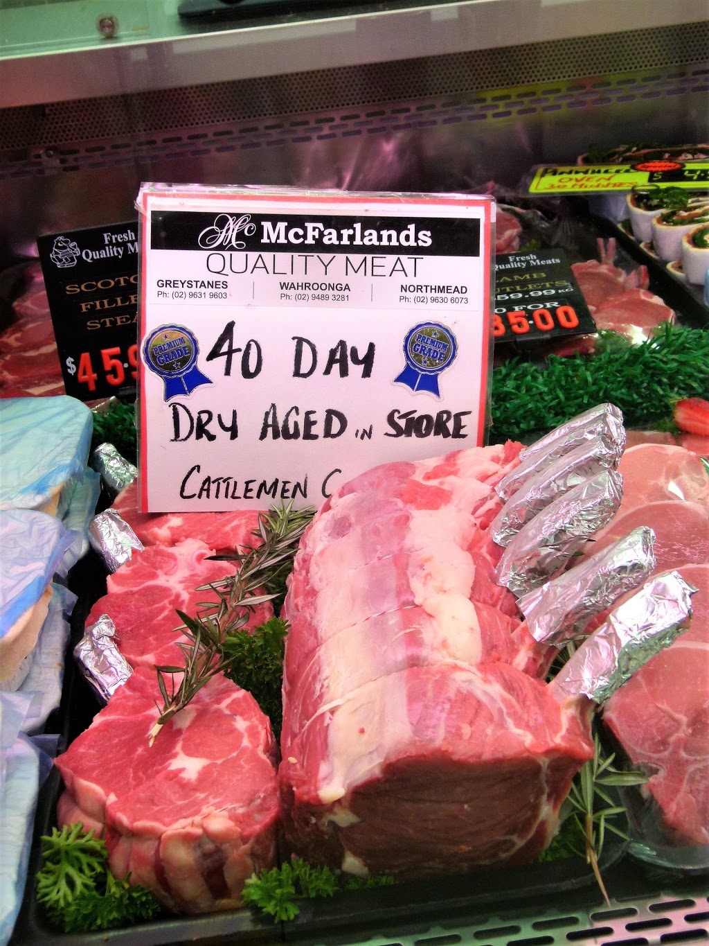 McFarlands Quality Meats | store | 5/2A Campbell St, Northmead NSW 2152, Australia | 0296306073 OR +61 2 9630 6073