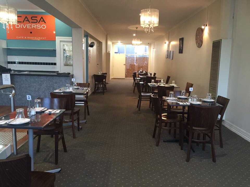 CASA DIVERSO CAFE & RESTAURANT | restaurant | 48 High St, Eaglehawk VIC 3556, Australia | 0354461111 OR +61 3 5446 1111