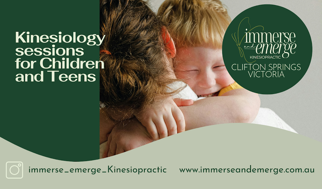 Immerse and Emerge Kinesiopractic | Goolara Ct, Clifton Springs VIC 3222, Australia | Phone: 0405 662 778
