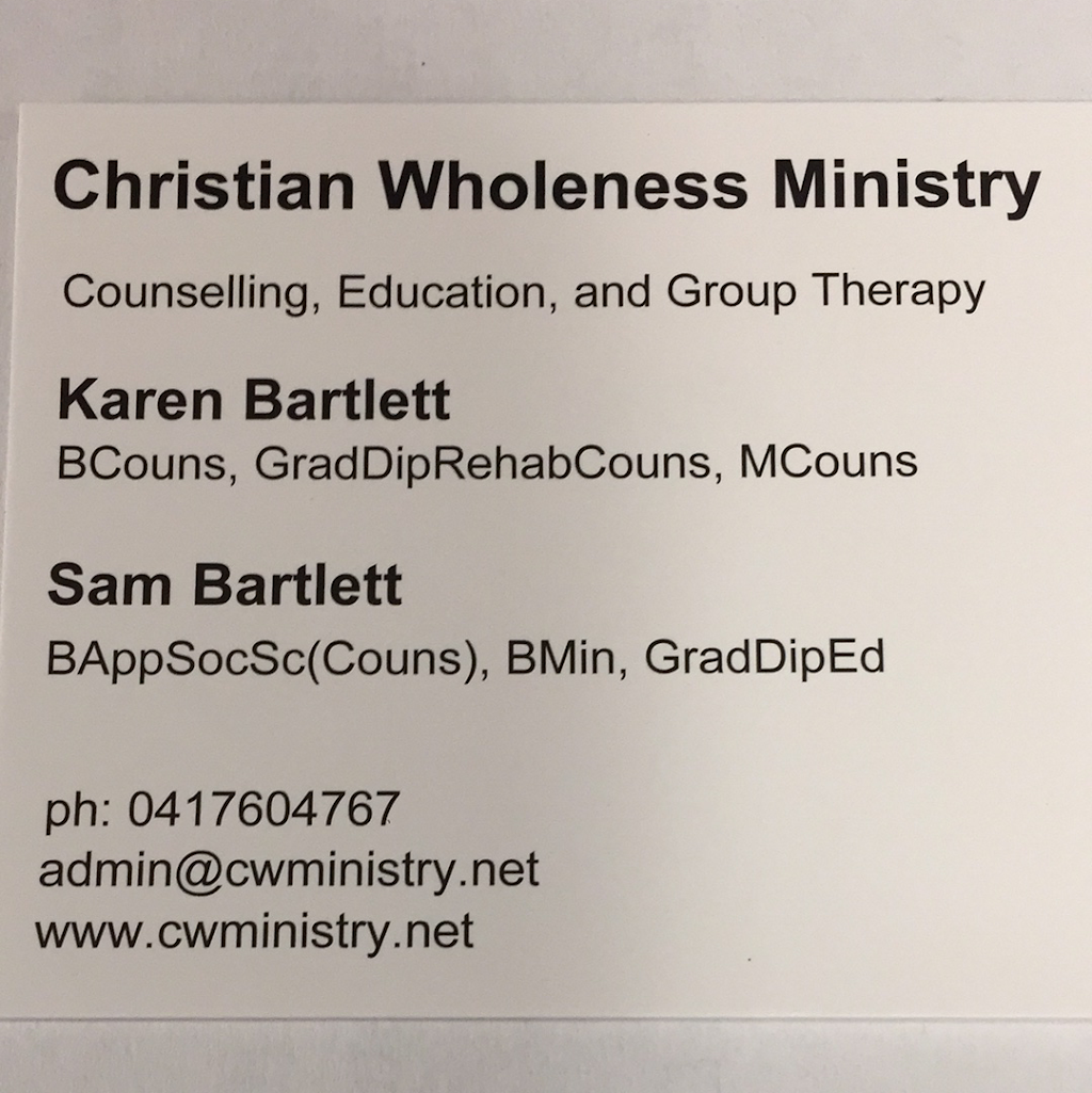 Christian Wholeness Ministry | 7199 New England Hwy, Crows Nest QLD 4350, Australia | Phone: 0417 604 767