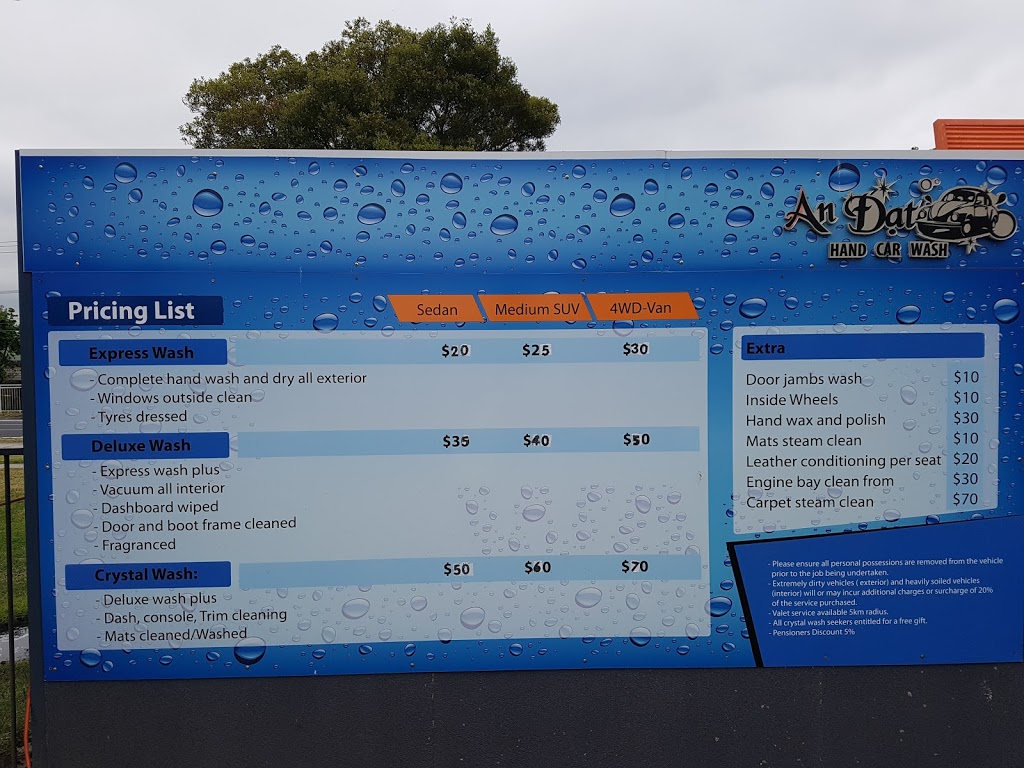 An Dat Car Wash | car wash | 65-67 Ashley St, Braybrook VIC 3019, Australia | 0415243745 OR +61 415 243 745