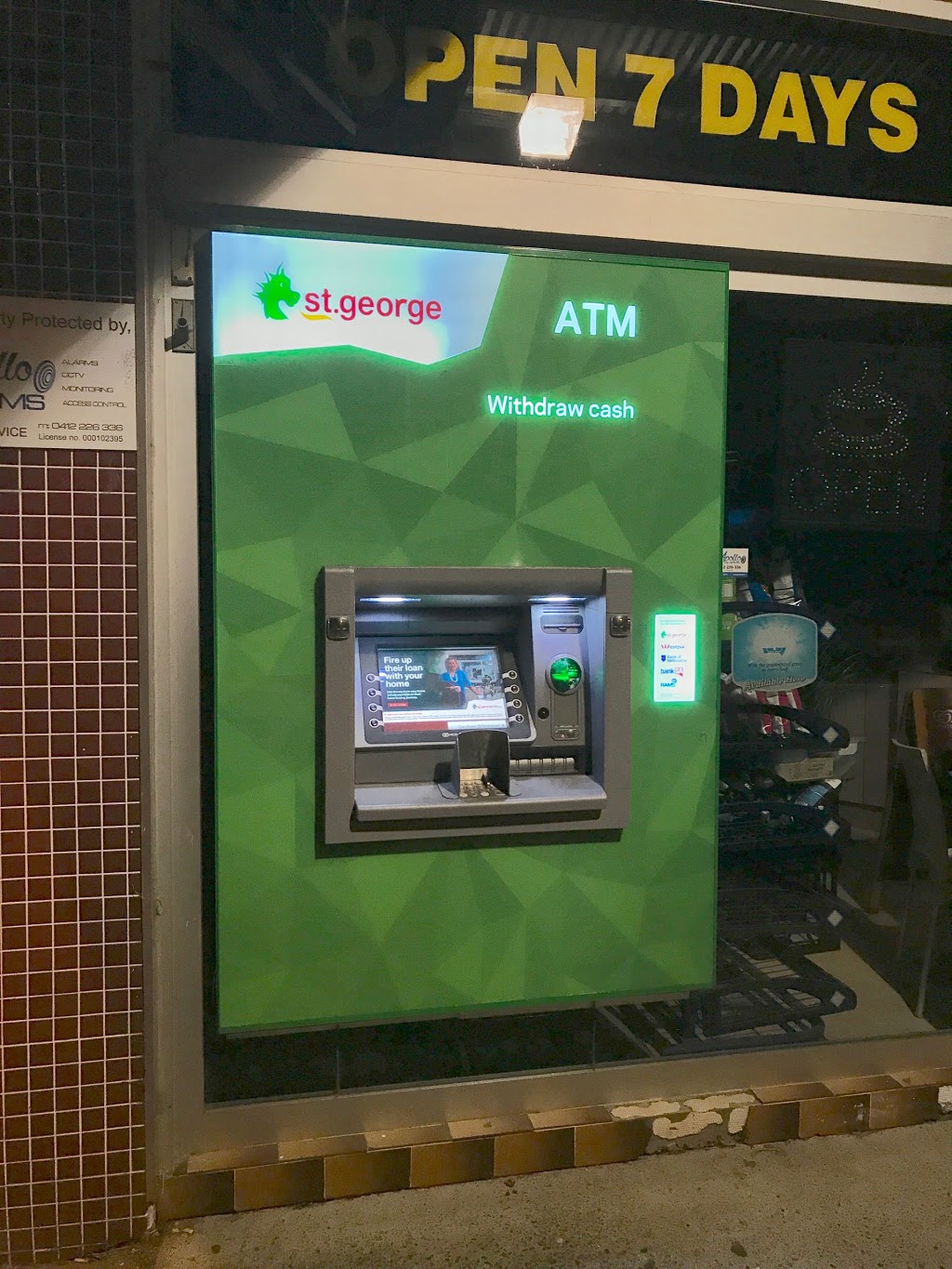 St.George ATM | atm | 595 Pacific Hwy, Mount Colah NSW 2079, Australia | 133330 OR +61 133330
