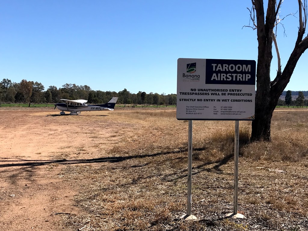 Taroom airstrip | 25538 Leichhardt Hwy, Taroom QLD 4420, Australia