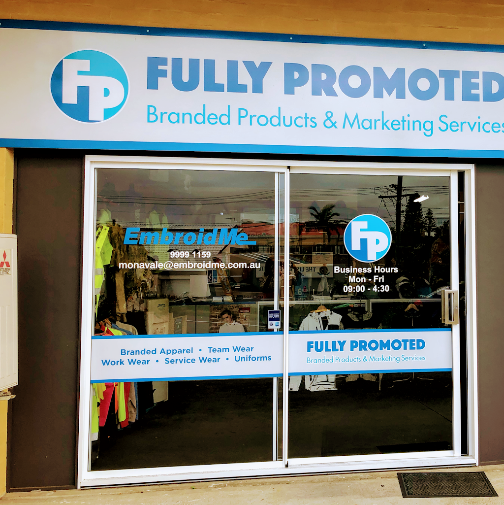 Fully Promoted Mona Vale | clothing store | 1/63 Darley St, Mona Vale NSW 2103, Australia | 0299991159 OR +61 2 9999 1159