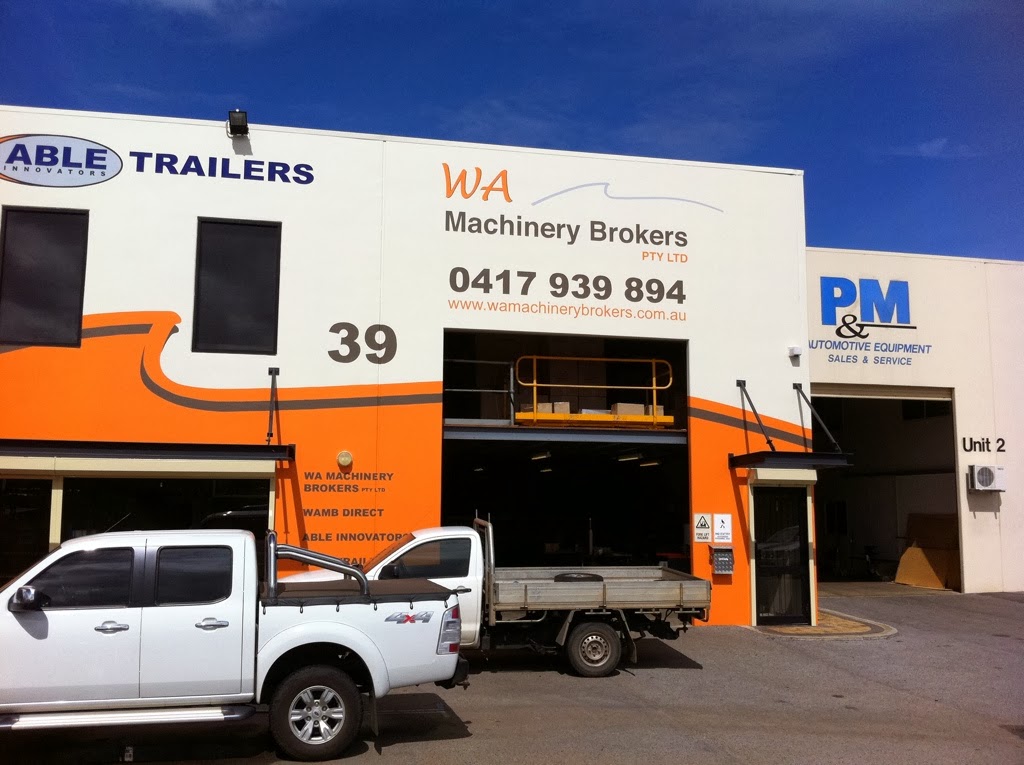 WA Machinery Brokers | 39 Juna Dr, Malaga WA 6090, Australia | Phone: 0417 939 894