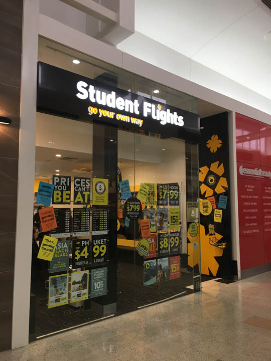 Student Flights Watergardens | 8/399 Melton Hwy, Taylors Lakes VIC 3038, Australia | Phone: 1300 764 143