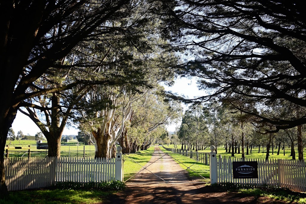 Parkside Winery Estate | 308 Parks Rd, Lancefield VIC 3435, Australia | Phone: 0419 036 581