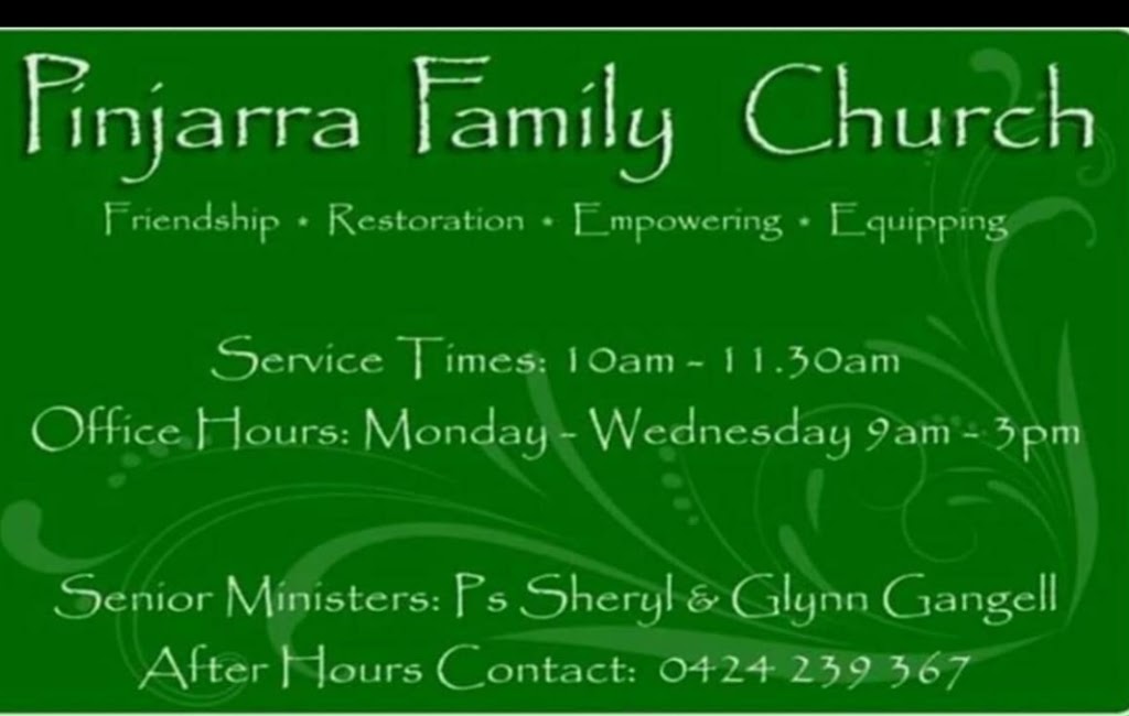 Pinjarra Family Church | 289 Wilson Rd, Pinjarra WA 6208, Australia | Phone: (08) 9581 3034