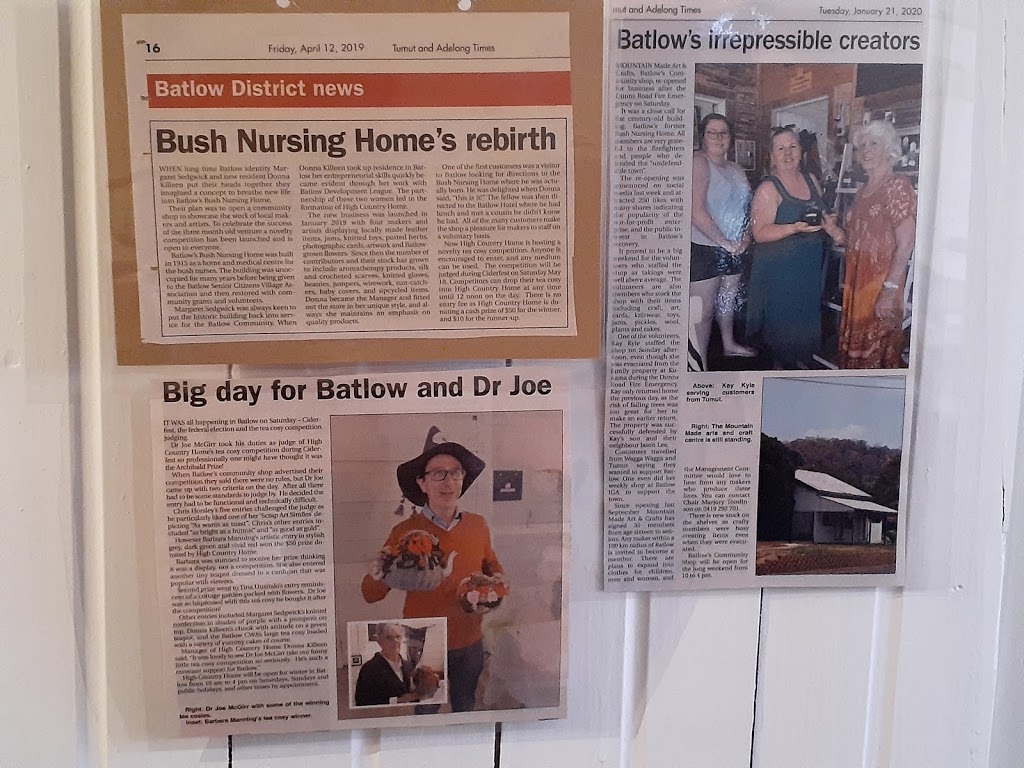 Bush Nursing Home Museum | museum | 9 Mayday Rd, Batlow NSW 2730, Australia