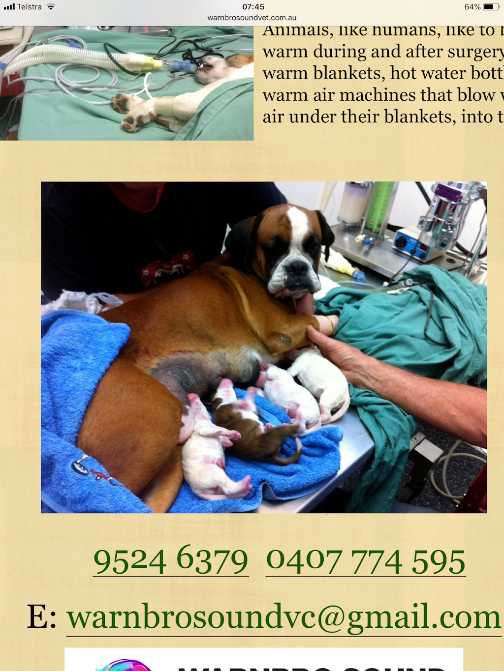 Warnbro Sound Vet Clinic | veterinary care | 3/371 Warnbro Sound Ave, Port Kennedy WA 6172, Australia | 0895246379 OR +61 8 9524 6379