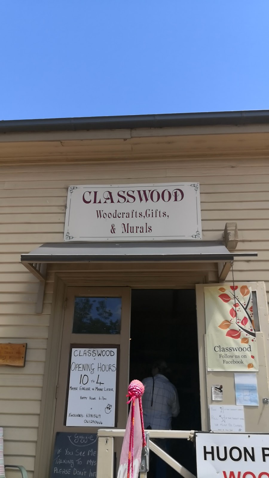Classwood | 52 Church St, Ross TAS 7209, Australia | Phone: (03) 6381 5419