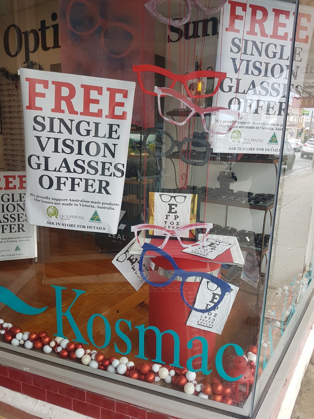 Kosmac & Clemens Optometrists | 99 Mollison St, Kyneton VIC 3444, Australia | Phone: (03) 5422 3822