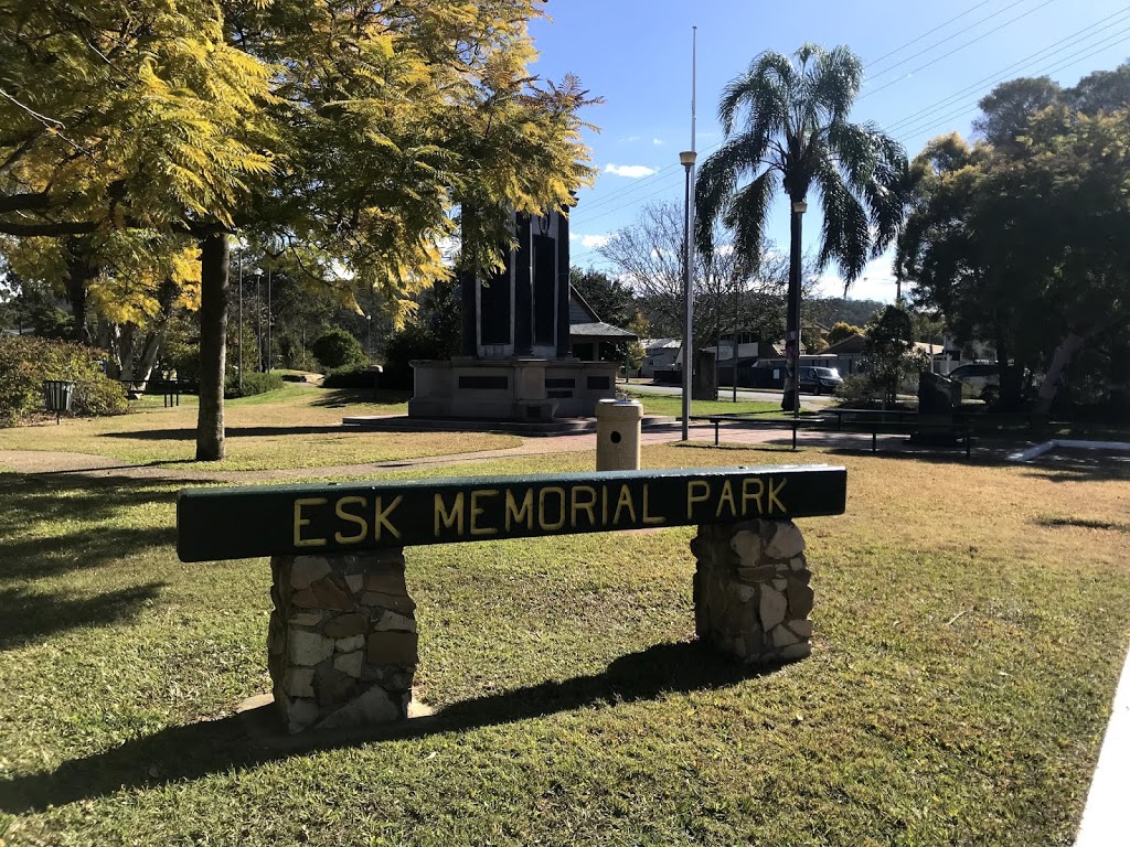 Esk Memorial Park | park | Highland St, Esk QLD 4312, Australia | 0754244600 OR +61 7 5424 4600