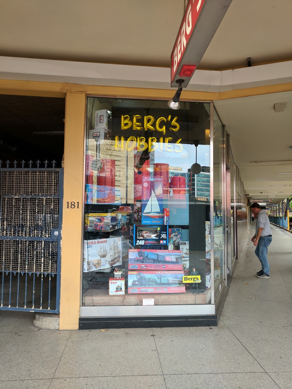 Bergs Hobbies | store | 181 Church St, Parramatta NSW 2150, Australia | 0296358618 OR +61 2 9635 8618