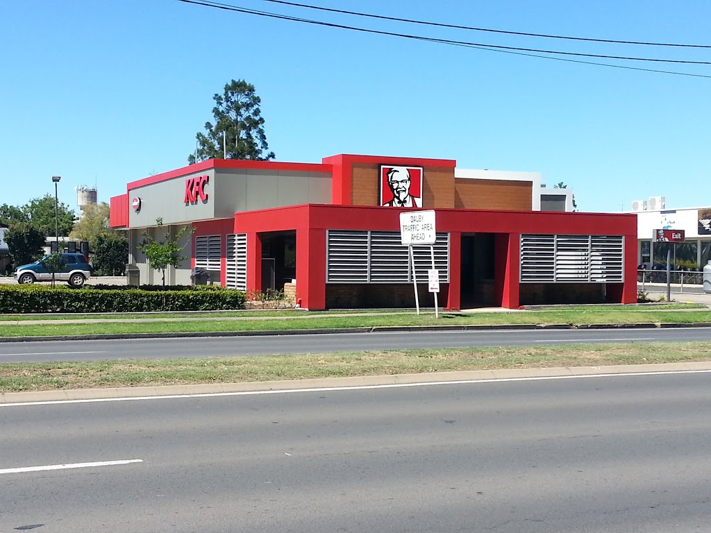 KFC Dalby | meal takeaway | 18 Pratten St, Dalby QLD 4405, Australia | 0746621677 OR +61 7 4662 1677