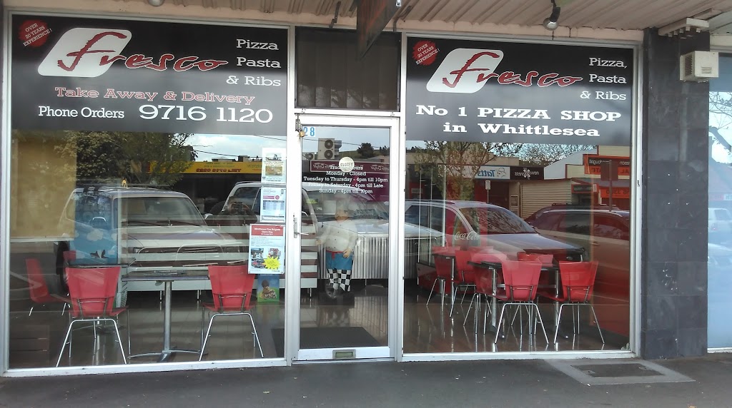 Fresco Pizza | restaurant | 28 Church St, Whittlesea VIC 3757, Australia | 0397161120 OR +61 3 9716 1120