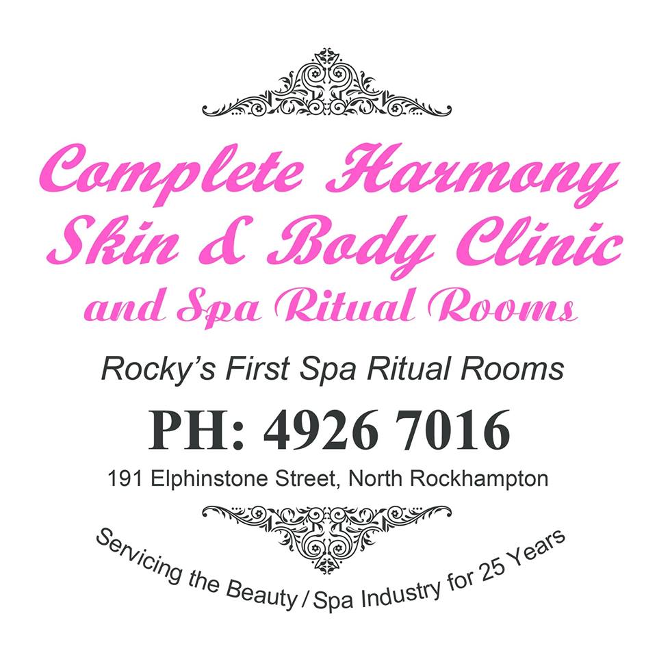 Complete Harmony Skin & Body Clinic | hair care | 191 Elphinstone St, Berserker QLD 4701, Australia | 0749267016 OR +61 7 4926 7016