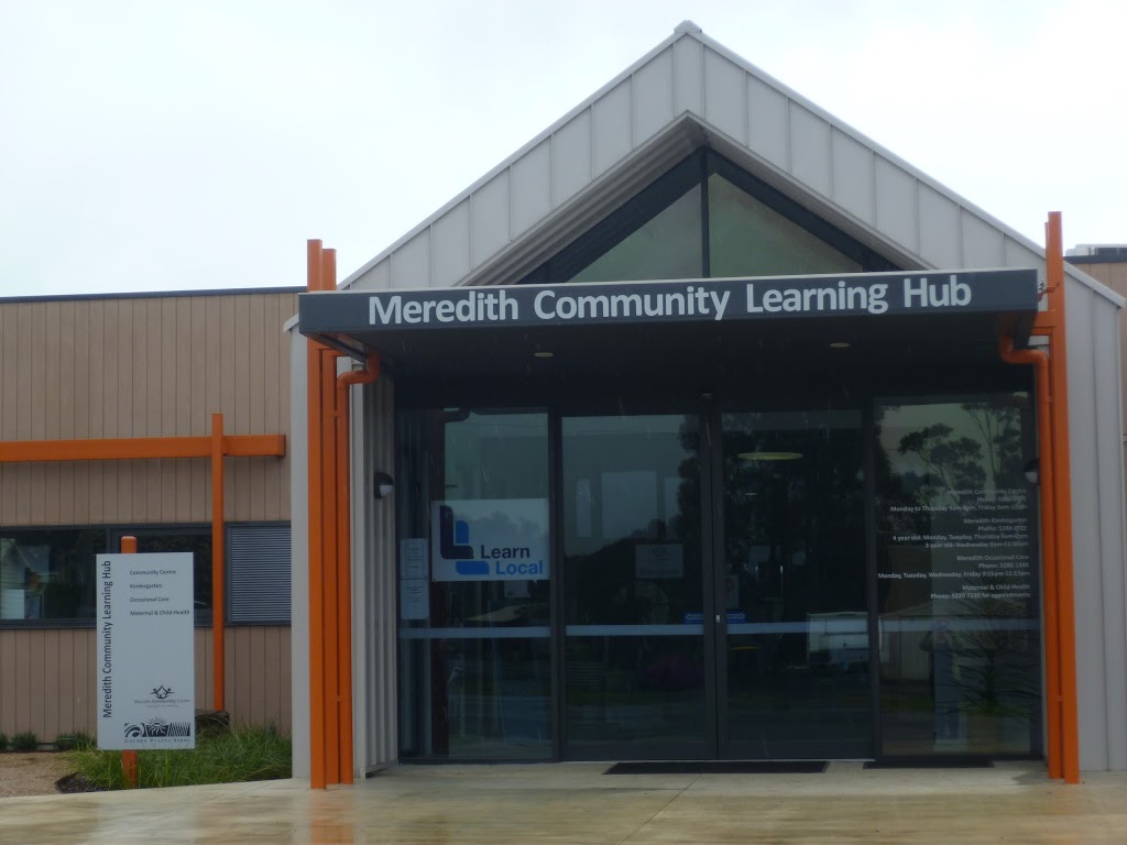 Meredith Community Centre Inc |  | 4 Russell St, Meredith VIC 3333, Australia | 0352860700 OR +61 3 5286 0700