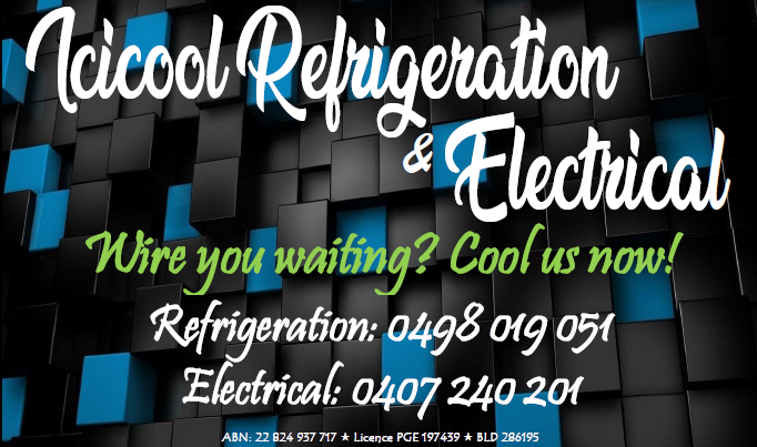Icicool Refrigeration & Electrical | home goods store | 40 Main St, Warooka SA 5577, Australia | 0498019051 OR +61 498 019 051