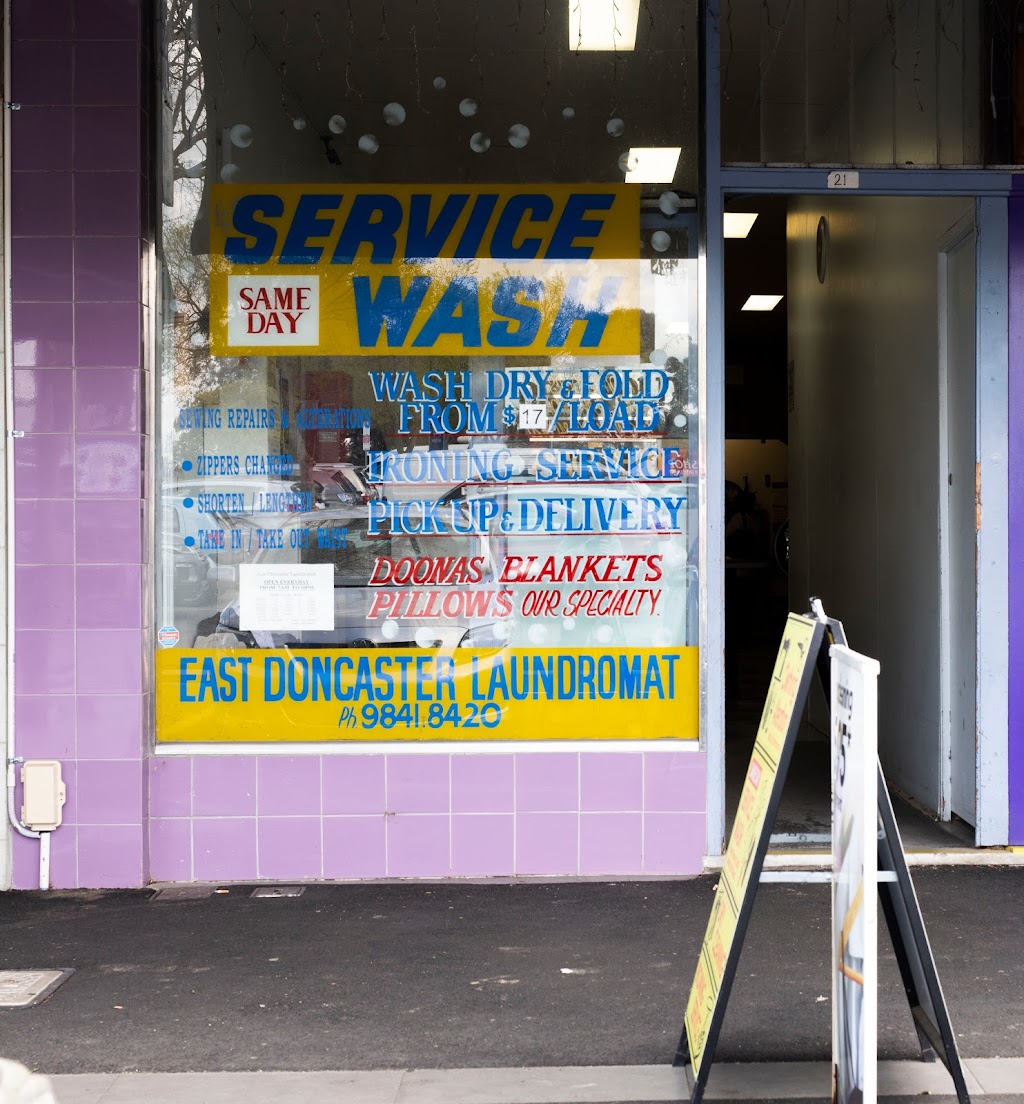 East Doncaster Laundromat | 21 Tunstall Square, Doncaster East VIC 3109, Australia | Phone: (03) 9841 8420