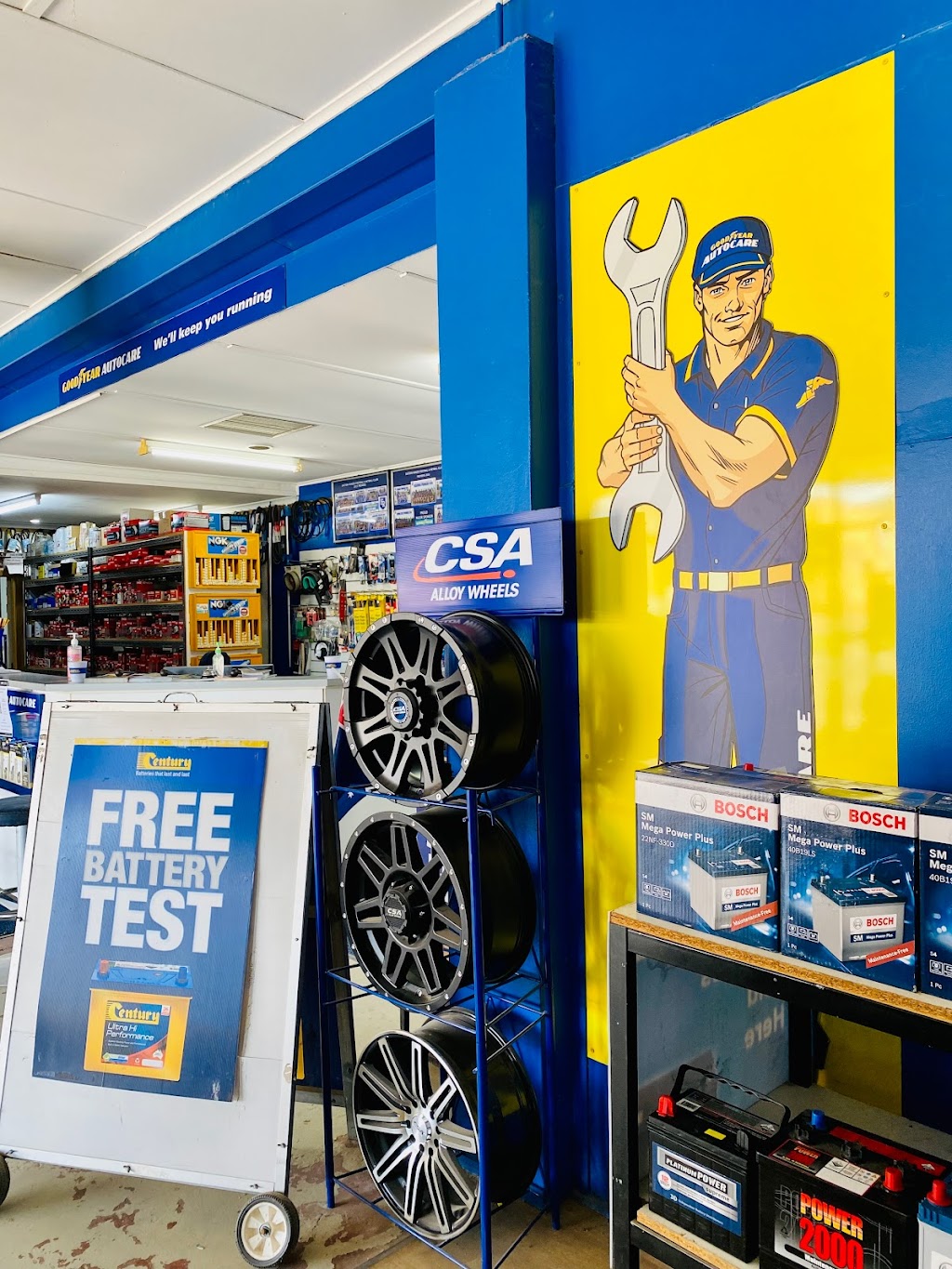 Goodyear | car repair | 33 Main St, Cleve SA 5640, Australia | 0886282822 OR +61 8 8628 2822