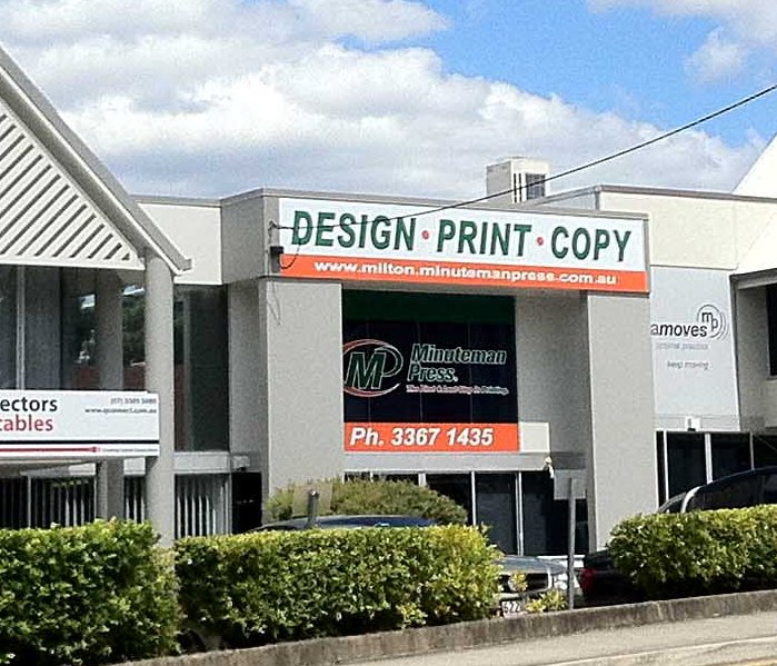 Minuteman Press Milton | 1/10 Dorsey St, Milton QLD 4064, Australia | Phone: (07) 3367 1435