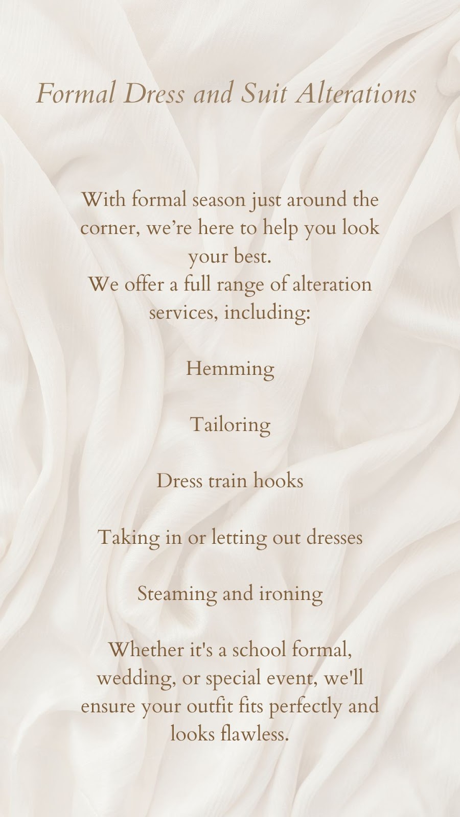 Vetas Alterations | 1 Sparkle Ave, Blacktown NSW 2148, Australia | Phone: 0402 059 008