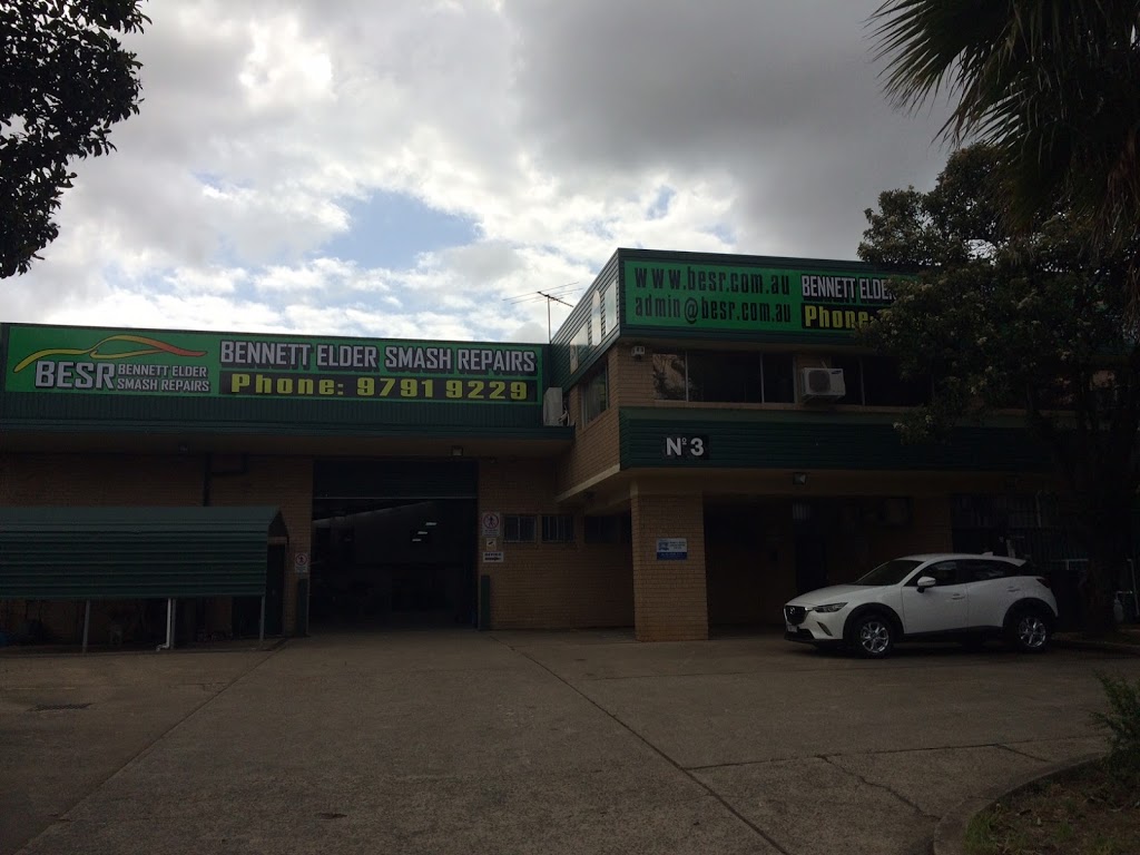 Bennett Elder Smash Repairs | car repair | 3 Harley Cres, Condell Park NSW 2200, Australia | 0297919229 OR +61 2 9791 9229