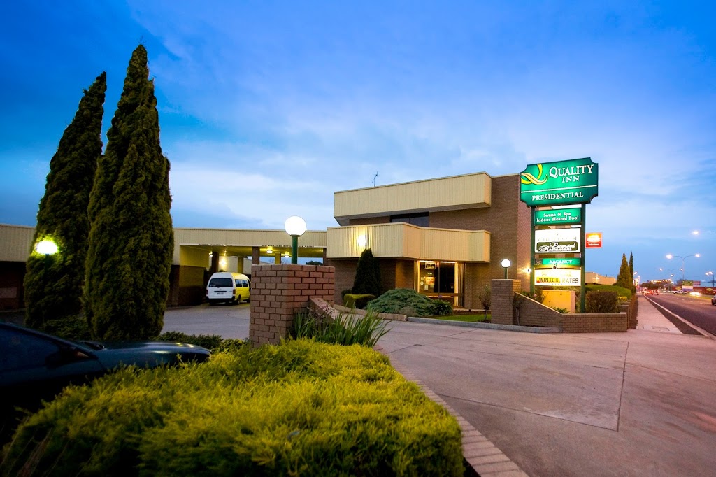 Quality Inn Presidential Motel | lodging | 156 Jubilee Hwy W, Mount Gambier SA 5290, Australia | 0887249966 OR +61 8 8724 9966