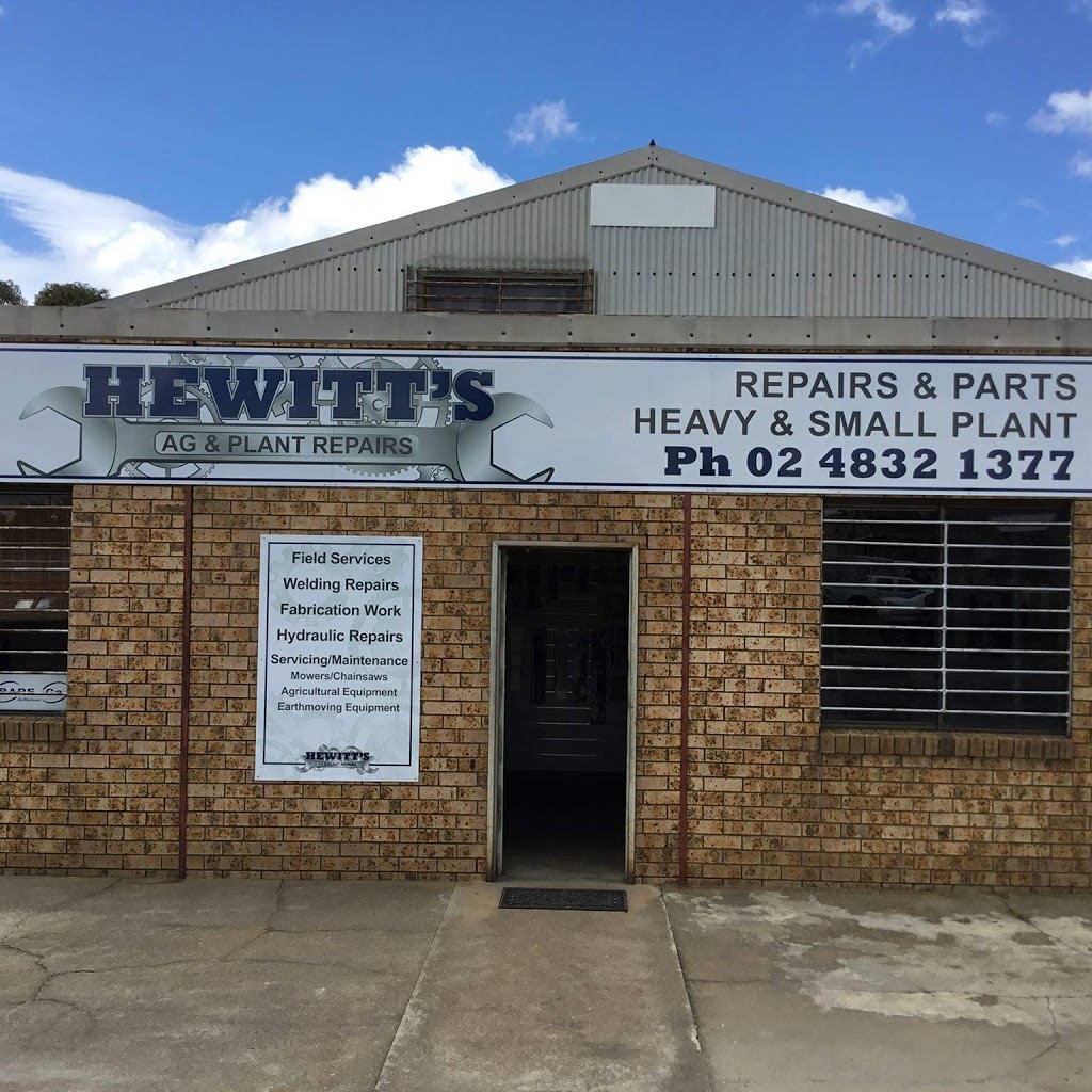 Hewitts Ag & Plant Repairs | 1 Park St, Crookwell NSW 2583, Australia | Phone: (02) 4832 1377