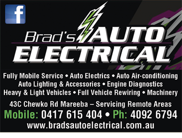 Brads Auto Electrical | car repair | 43C Chewko Rd, Mareeba QLD 4880, Australia | 0740926794 OR +61 7 4092 6794