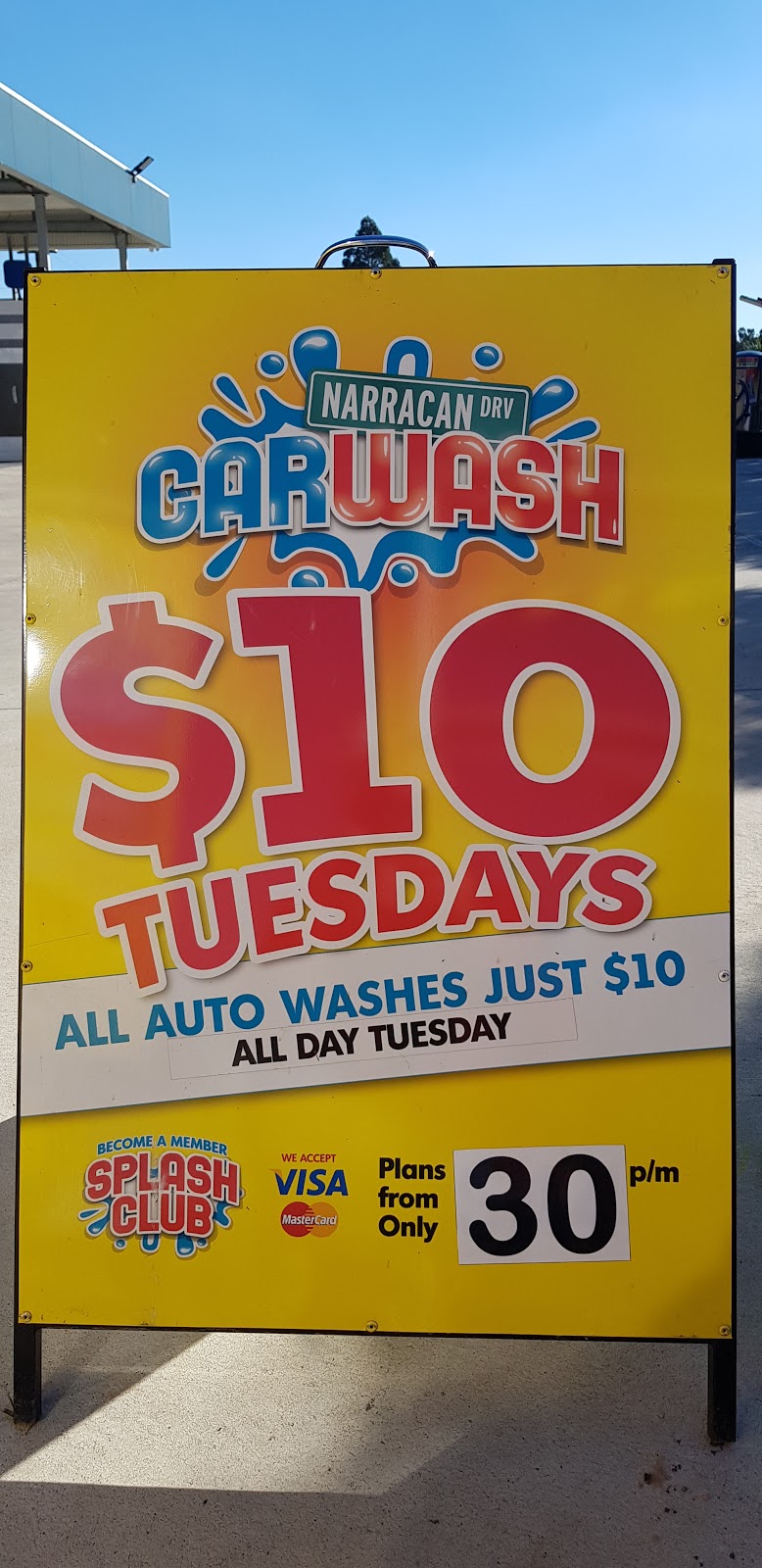 Narracan Drive Car Wash | car wash | 26-36 Narracan Dr, Moe VIC 3825, Australia | 0351273086 OR +61 3 5127 3086