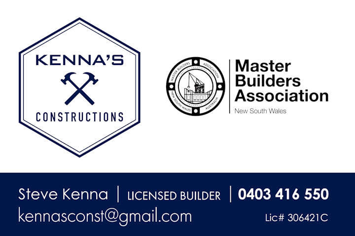 Kennas Constructions NSW - Licensed Builders - Batemans Bay | Whipbird Pl, Malua Bay NSW 2536, Australia | Phone: 0403 416 550