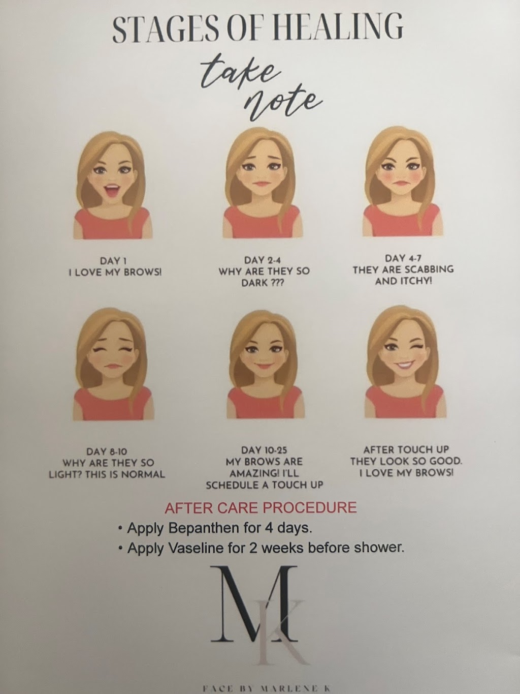 Face by Marlene K | 1 Inverness Cct, Cecil Hills NSW 2171, Australia | Phone: 0414 400 454
