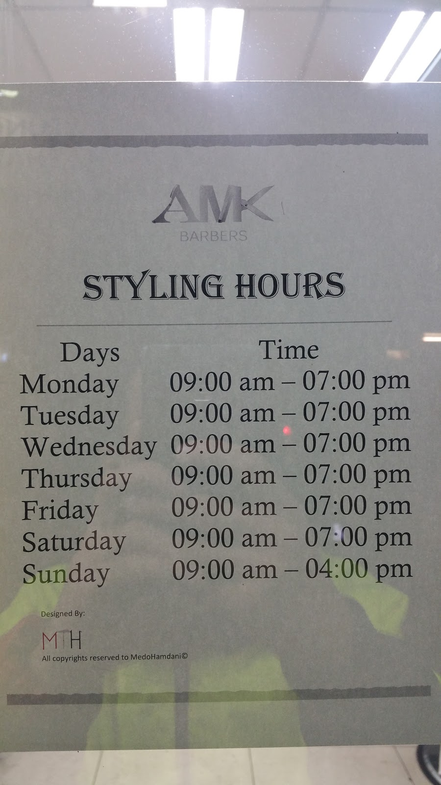 AMK Barbershop | 277 The Boulevard St, Punchbowl NSW 2196, Australia | Phone: 0403 509 094