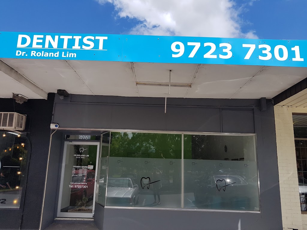 Dr.Roland Lim | dentist | 496 Dorset Rd, Croydon VIC 3136, Australia | 0397237301 OR +61 3 9723 7301