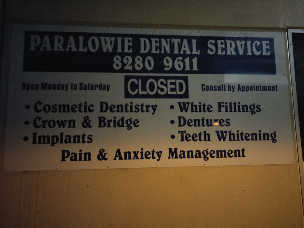 Paralowie Dental service | Paralowie Shopping Centre, Cnr Liberator Drv and Bolivar Rd, Paralowie SA 5108, Australia | Phone: (08) 8280 9611