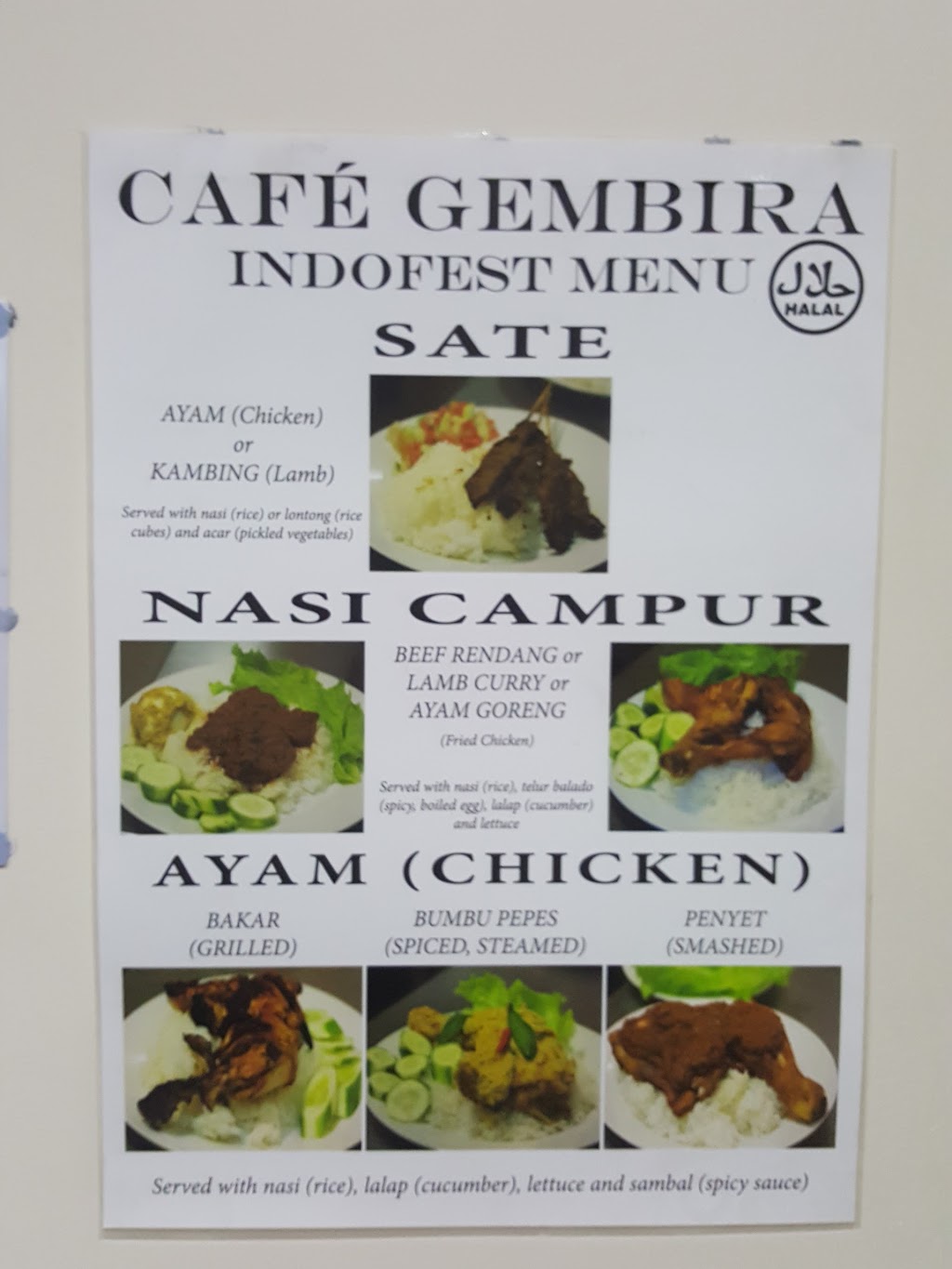 Café Gembira | 46 Watson Ave, Rose Park SA 5067, Australia | Phone: 0452 233 538