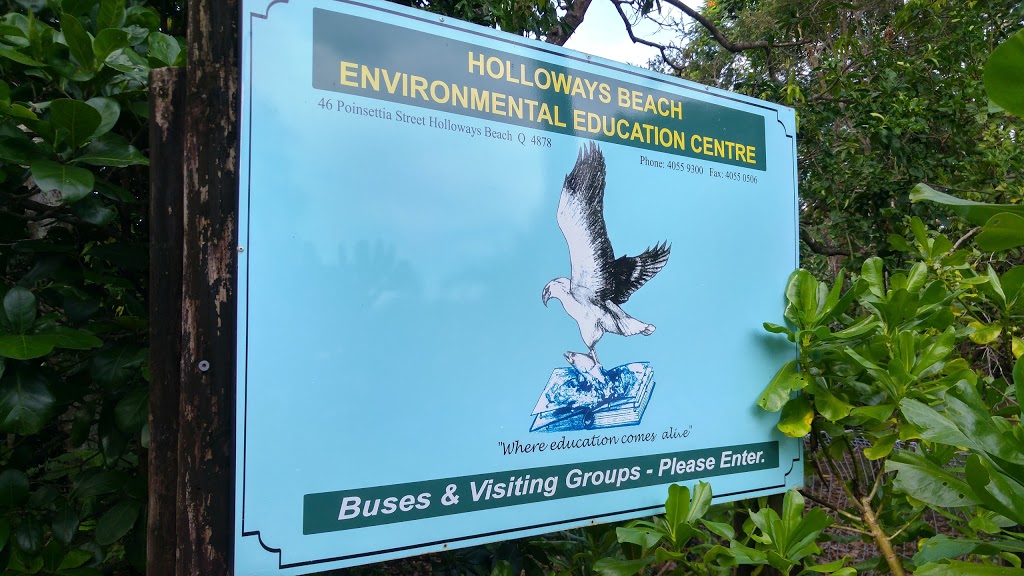 Holloways Beach Environmental Education Centre |  | 46 Poinsettia St, Holloways Beach QLD 4878, Australia | 0740559300 OR +61 7 4055 9300