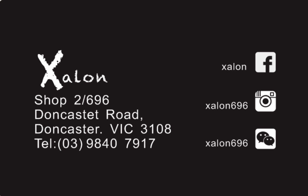 XALON | 2/696 Doncaster Rd, Doncaster VIC 3108, Australia | Phone: (03) 9840 7917