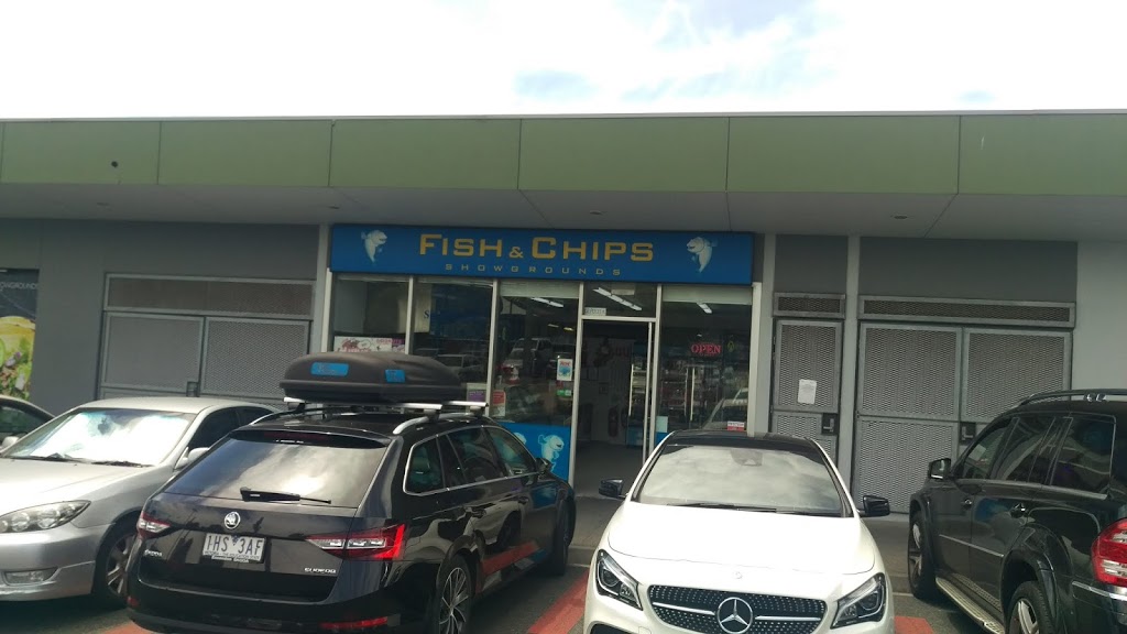 Showgrounds Fish & Chip Shop | restaurant | Showgrounds Village, shop 24/320 - 380 Epsom Rd, Flemington VIC 3031, Australia | 0393763888 OR +61 3 9376 3888