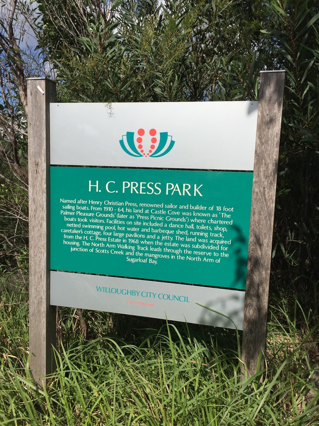 H.C. Press Park | park | Cammaray Rd, Castle Cove NSW 2069, Australia